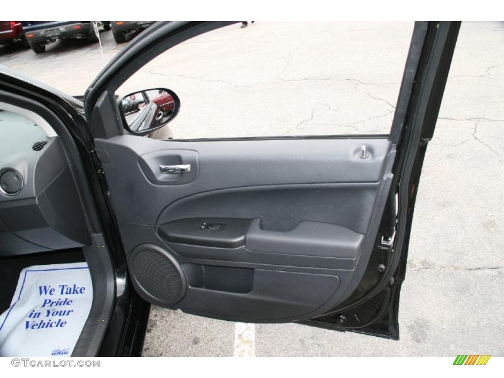 2010 Dodge Caliber SXT Dark Slate Gray/Medium Graystone Door Panel Photo #39430266