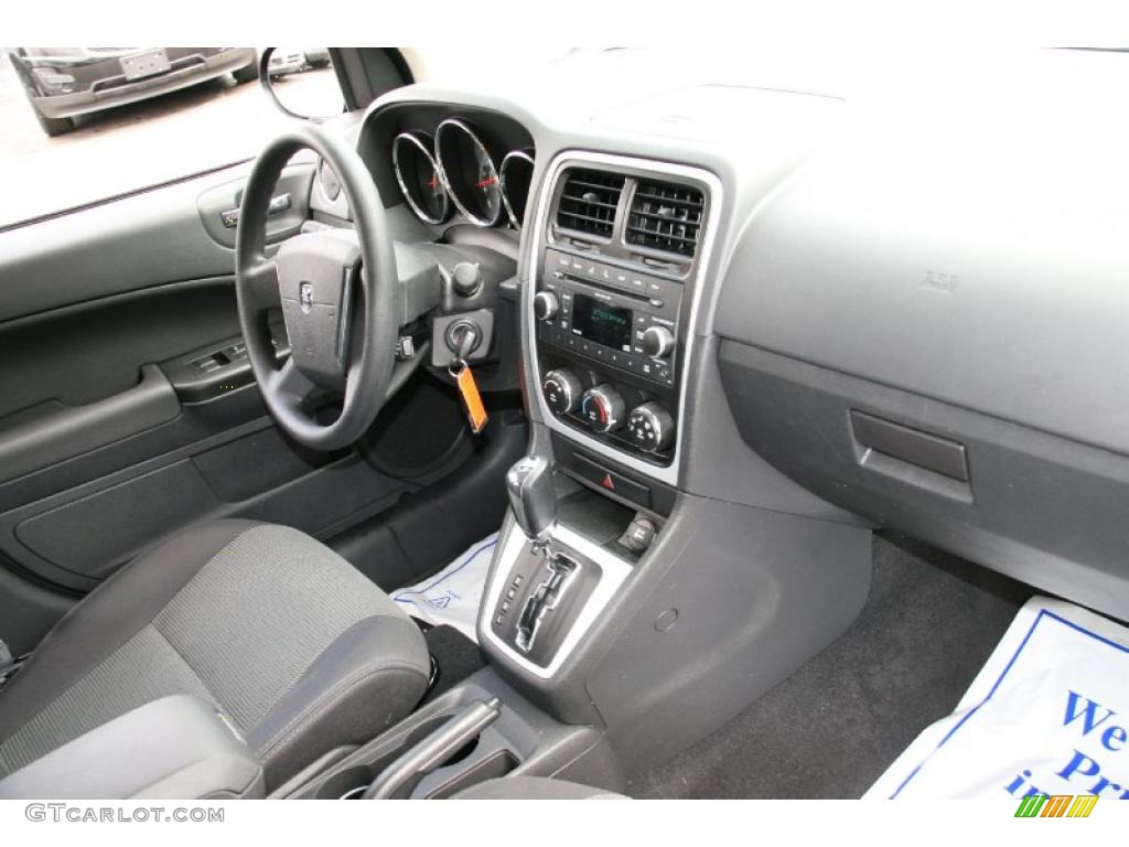 2010 Dodge Caliber SXT Dark Slate Gray/Medium Graystone Dashboard Photo #39430278
