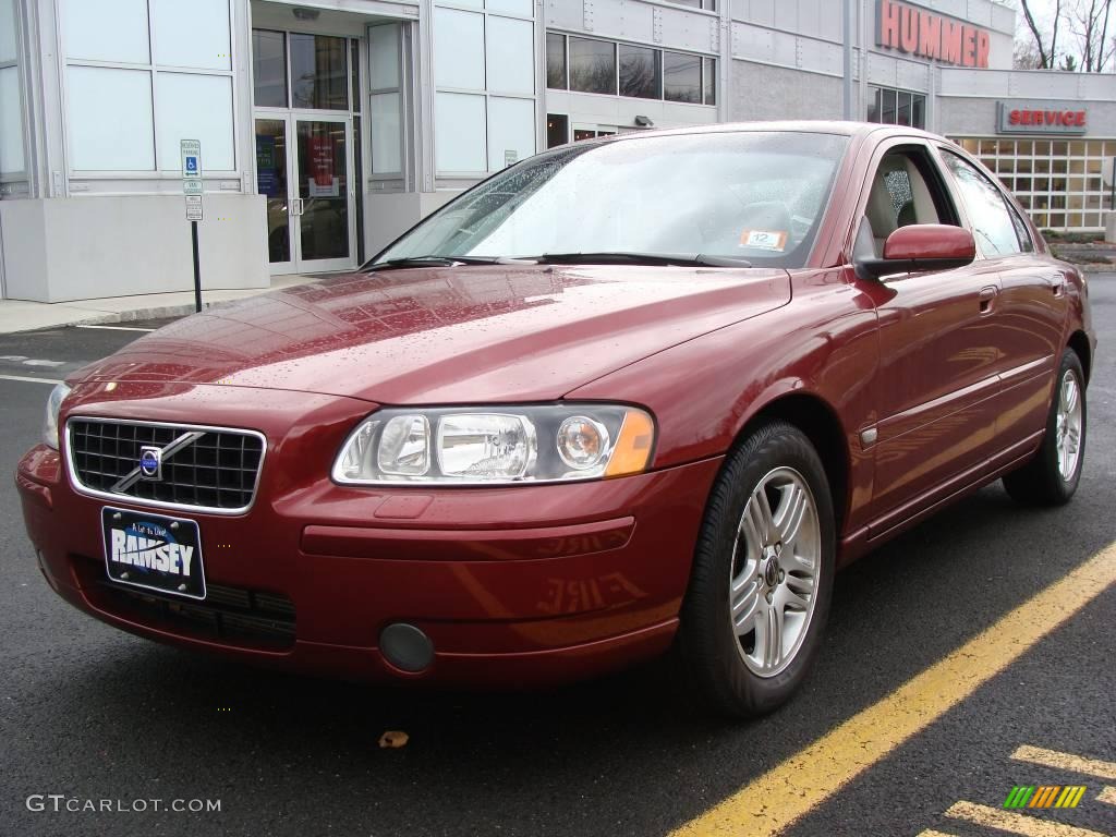 Ruby Red Metallic Volvo S60