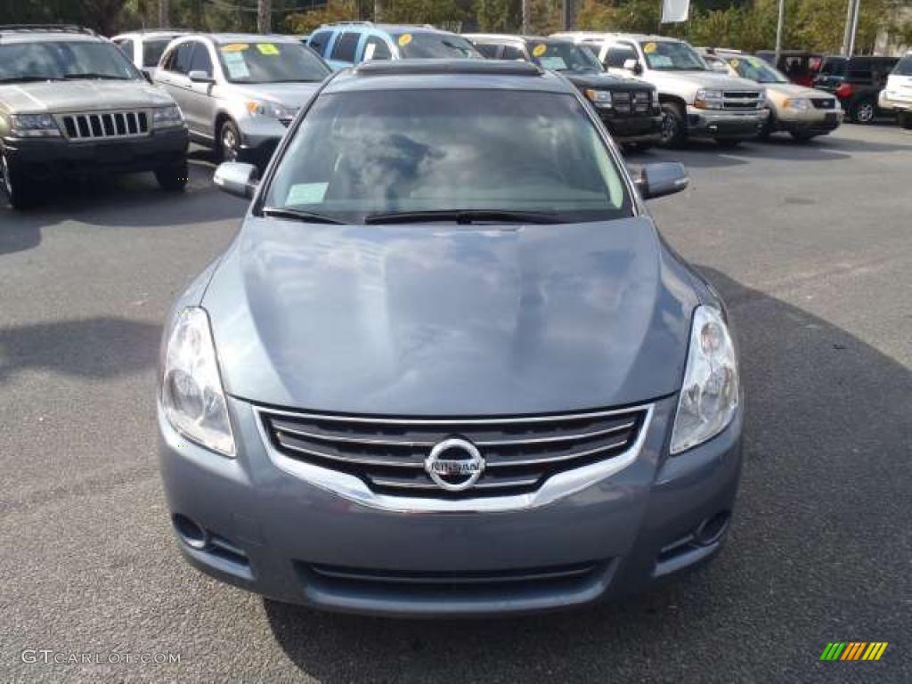 2011 Altima 3.5 SR - Ocean Gray / Charcoal photo #2