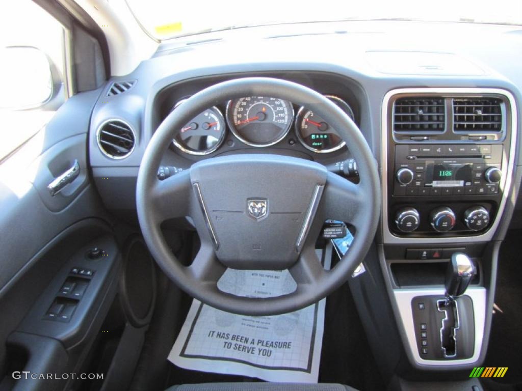 2011 Dodge Caliber Mainstreet Dark Slate Gray Dashboard Photo #39434118