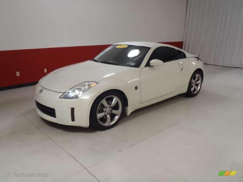 Pikes Peak White Pearl 2008 Nissan 350Z Coupe Exterior Photo #39434238