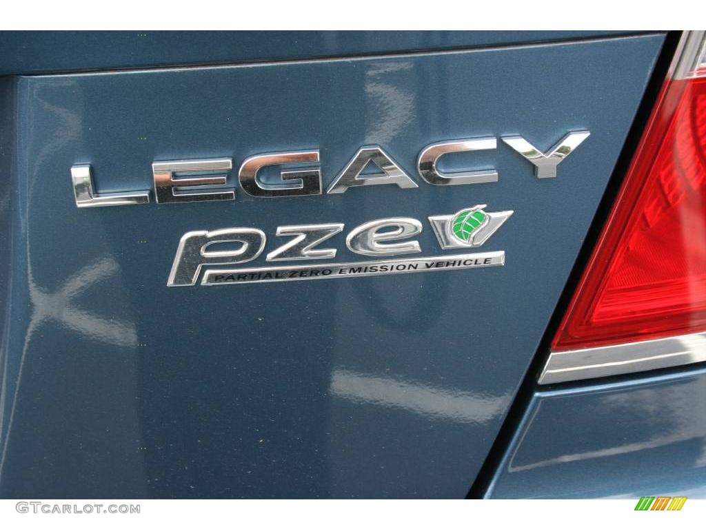 2008 Legacy 2.5i Sedan - Newport Blue Pearl / Warm Ivory photo #7