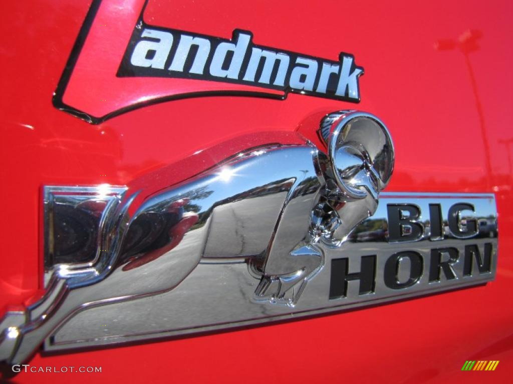 2011 Ram 1500 Big Horn Crew Cab - Flame Red / Dark Slate Gray/Medium Graystone photo #9