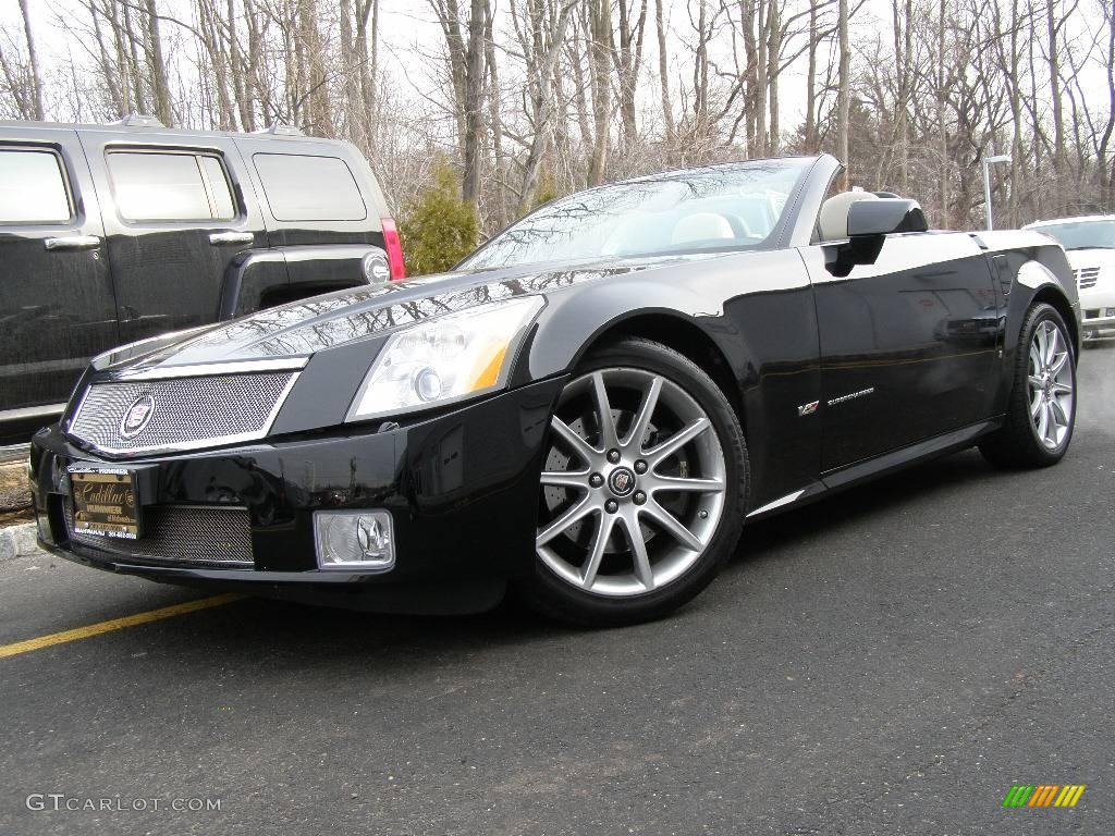 2006 XLR -V Series Roadster - Black Raven / Shale photo #1