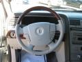 Dove Grey 2005 Lincoln Navigator Luxury Steering Wheel