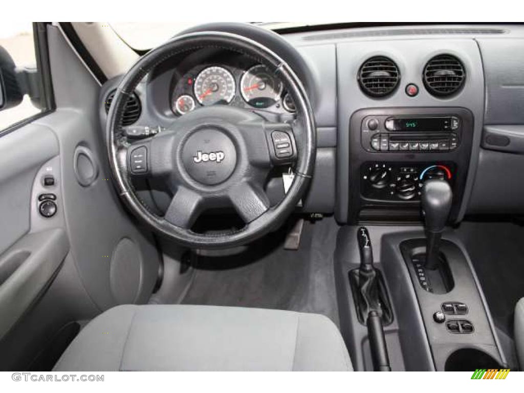 2006 Liberty Sport 4x4 - Stone White / Medium Slate Gray photo #8
