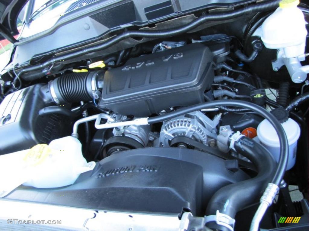 2008 Dodge Ram 1500 SXT Regular Cab 4.7 Liter SOHC 16-Valve Flex Fuel Magnum V8 Engine Photo #39437710