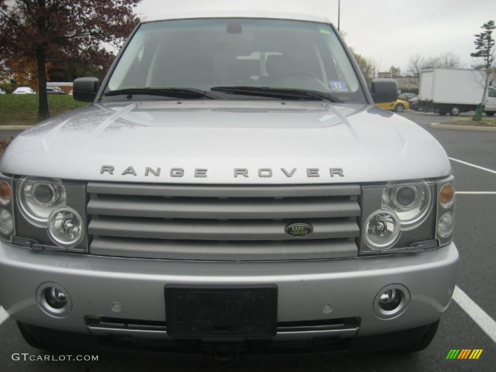 2005 Range Rover HSE - Zambezi Silver Metallic / Jet Black photo #6