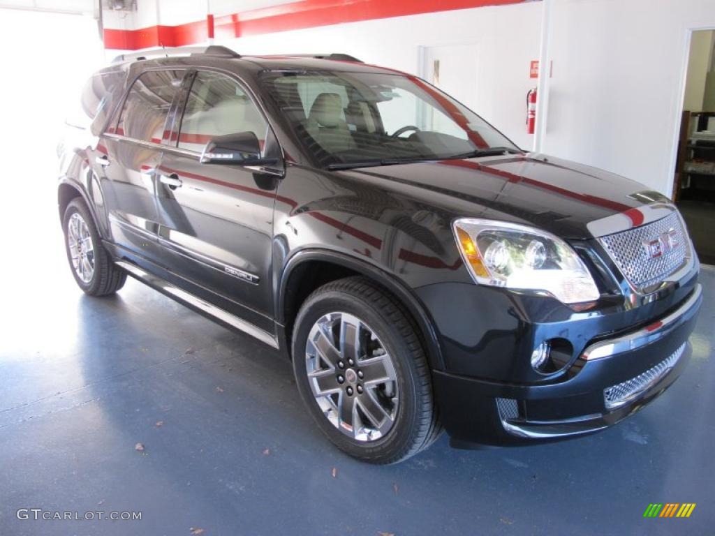 Carbon Black Metallic 2011 GMC Acadia Denali Exterior Photo #39438966