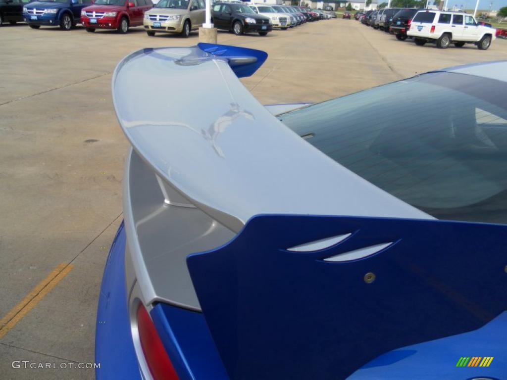 Viper GTS Blue/Silver 2010 Dodge Viper ACR Roanoke Dodge Edition Coupe Exterior Photo #39439850