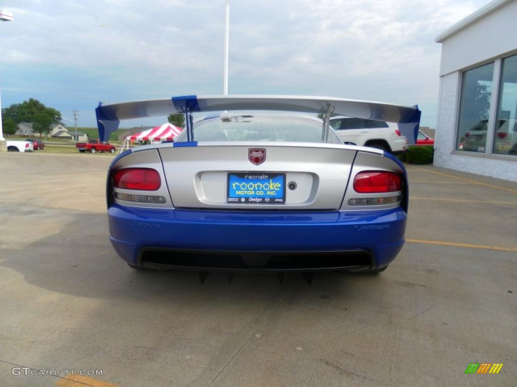 2010 Viper ACR Roanoke Dodge Edition Coupe - Viper GTS Blue/Silver / Black photo #17