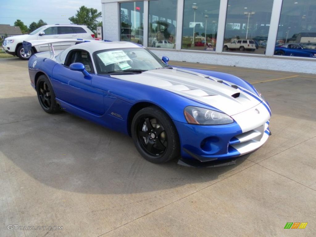 2010 Viper ACR Roanoke Dodge Edition Coupe - Viper GTS Blue/Silver / Black photo #34