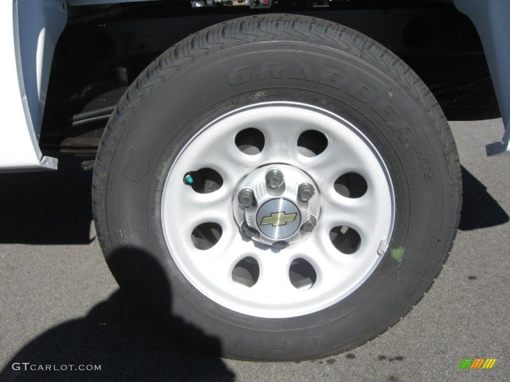 2011 Silverado 1500 Extended Cab - Summit White / Dark Titanium photo #13