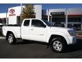 Super White 2008 Toyota Tacoma V6 TRD  Access Cab 4x4