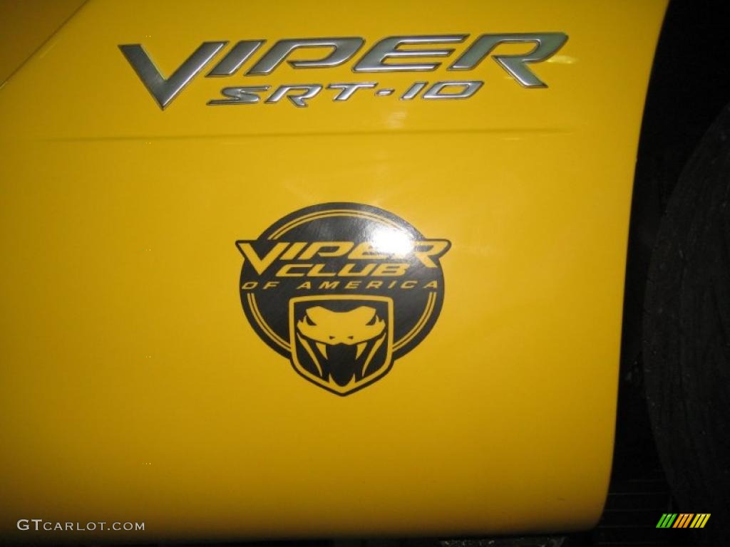 2005 Dodge Viper SRT10 VCA Special Edition Marks and Logos Photo #39442046