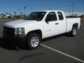2011 Summit White Chevrolet Silverado 1500 Extended Cab  photo #1