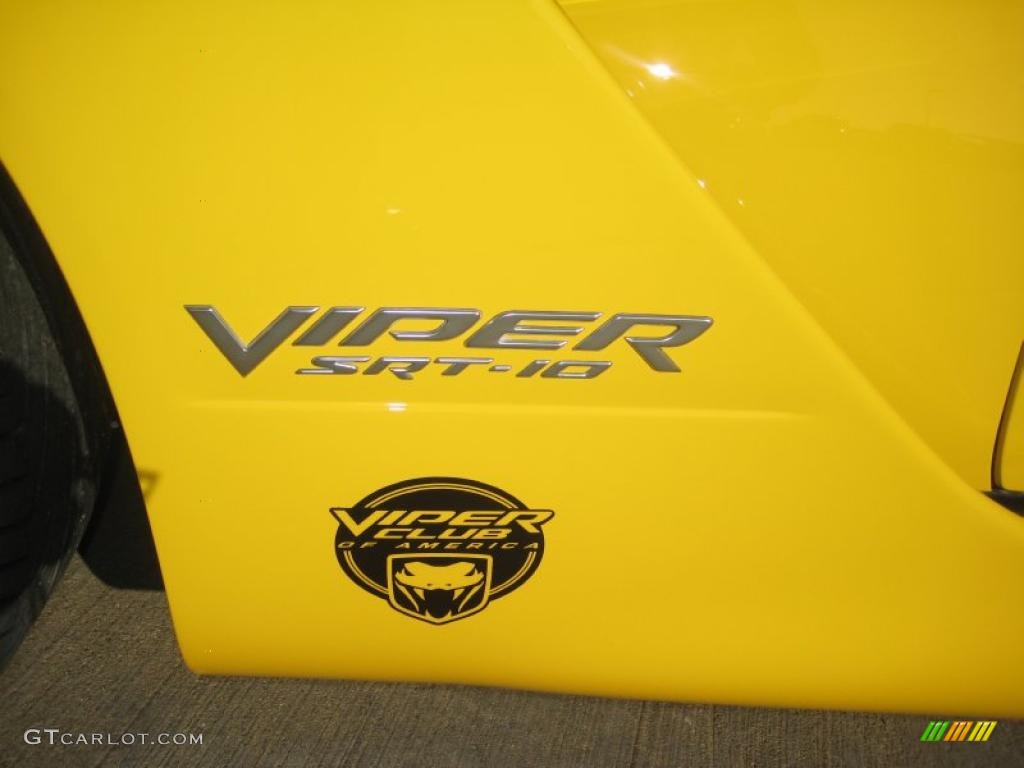 2005 Dodge Viper SRT10 VCA Special Edition Marks and Logos Photo #39442302