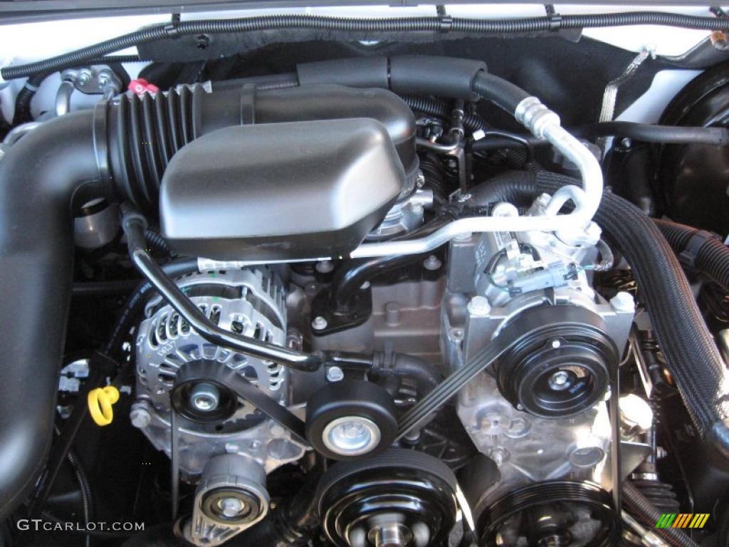 2011 Chevrolet Silverado 1500 Extended Cab 4.8 Liter Flex-Fuel OHV 16-Valve Vortec V8 Engine Photo #39442458