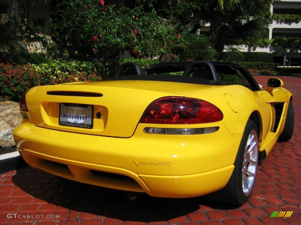 2005 Viper SRT-10 - Viper Race Yellow / Black photo #4