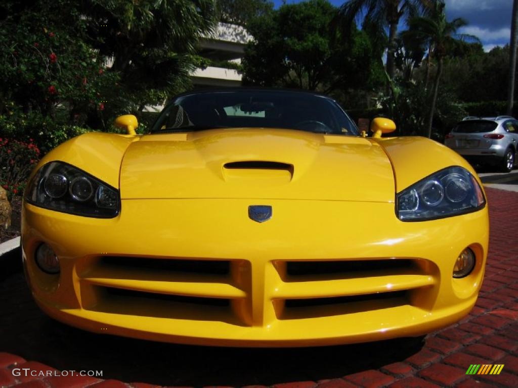 2005 Viper SRT-10 - Viper Race Yellow / Black photo #7