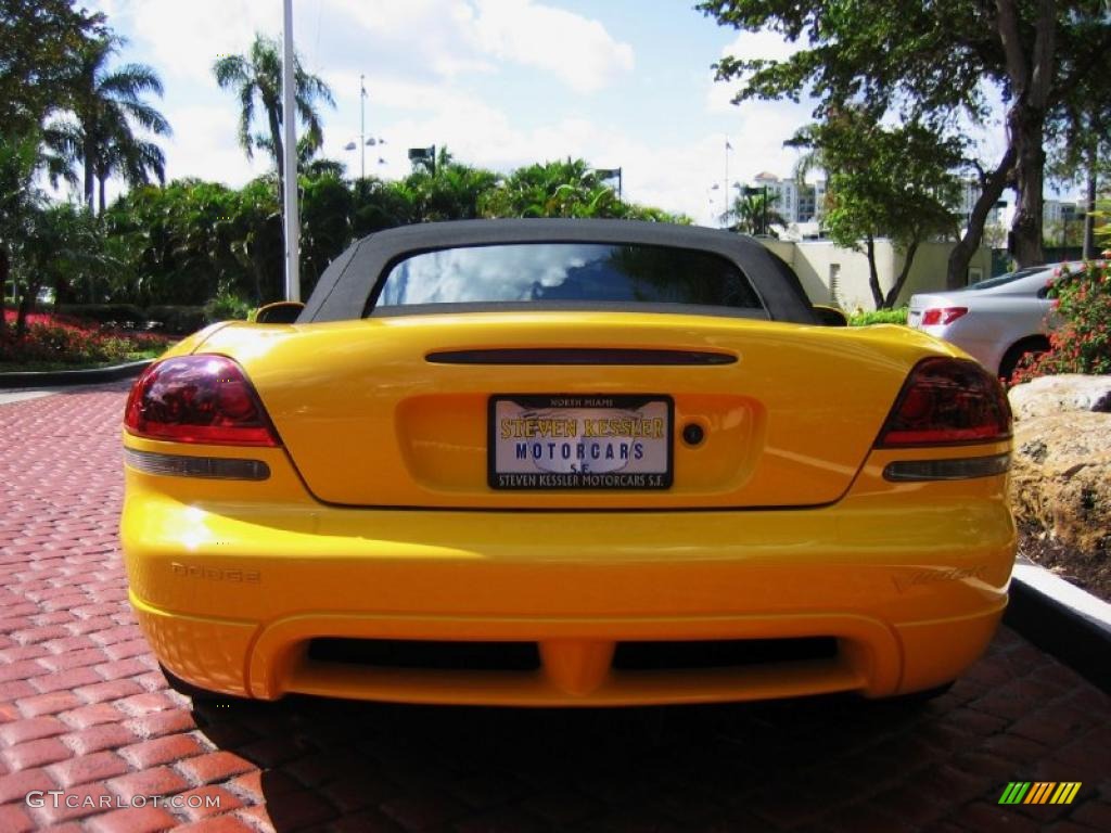 2005 Viper SRT-10 - Viper Race Yellow / Black photo #8