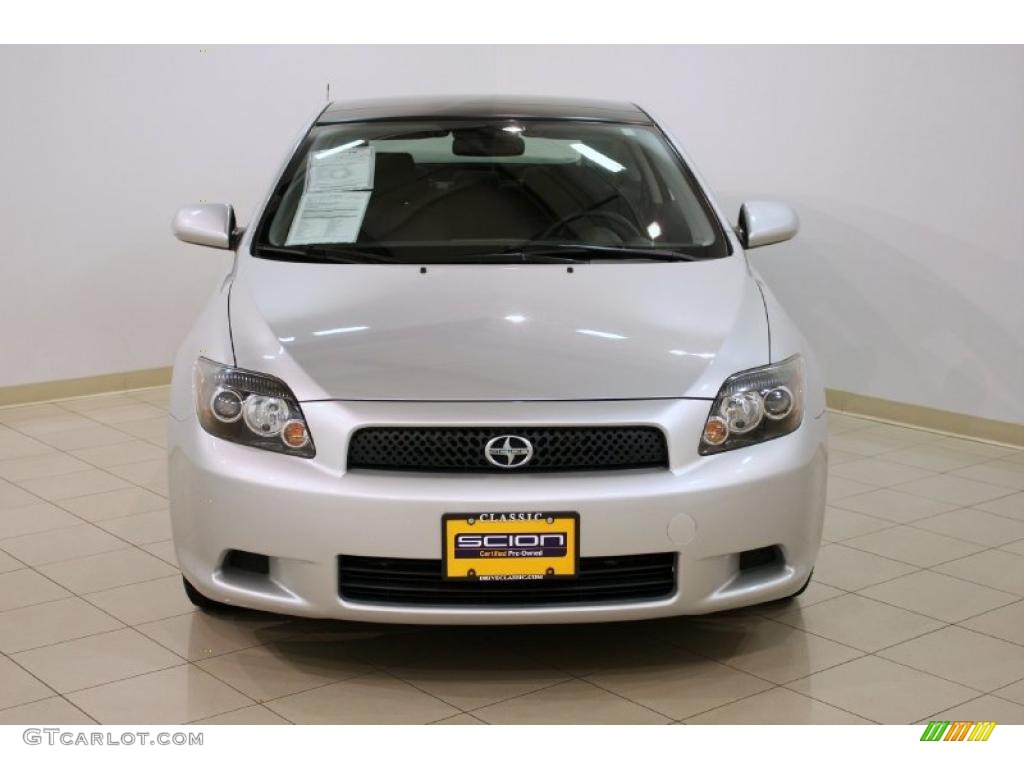 2008 tC  - Classic Silver Metallic / Dark Charcoal Gray photo #2