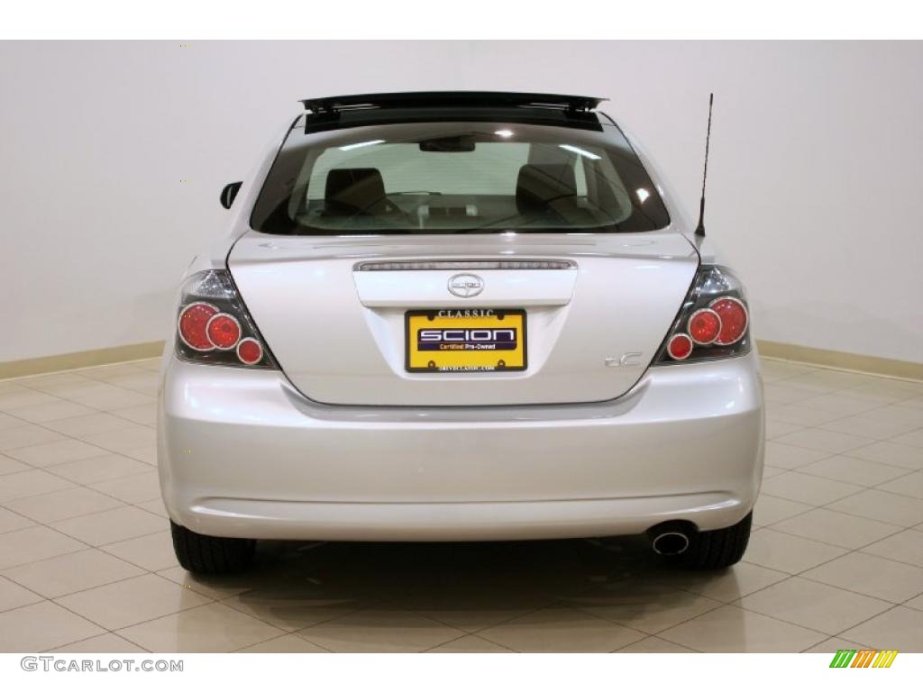 2008 tC  - Classic Silver Metallic / Dark Charcoal Gray photo #6