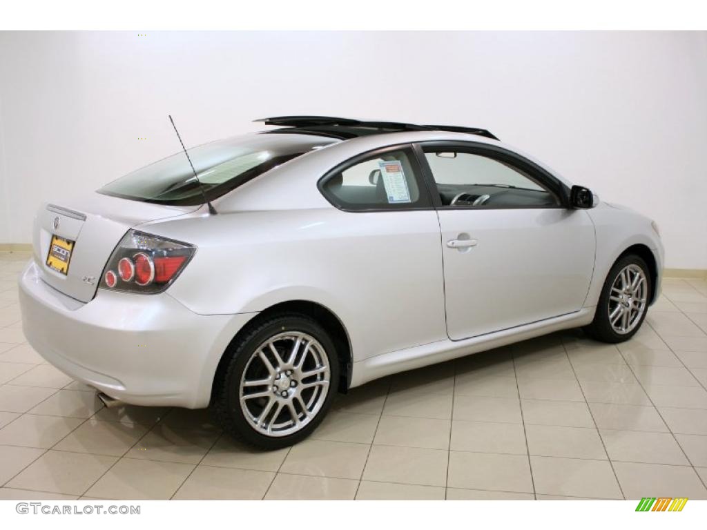 2008 tC  - Classic Silver Metallic / Dark Charcoal Gray photo #7