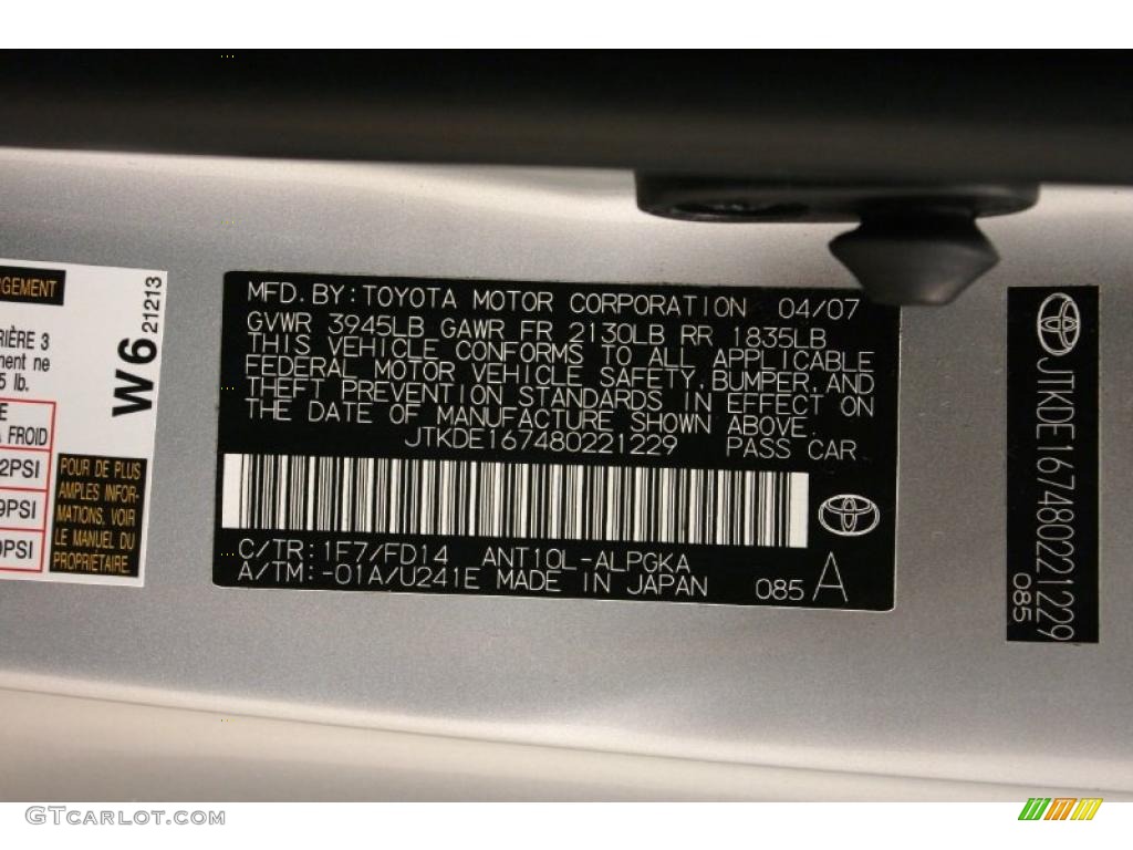 2008 tC  - Classic Silver Metallic / Dark Charcoal Gray photo #25