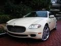 Bianco Fuji Pearlescent 2008 Maserati Quattroporte Sport GT S Exterior