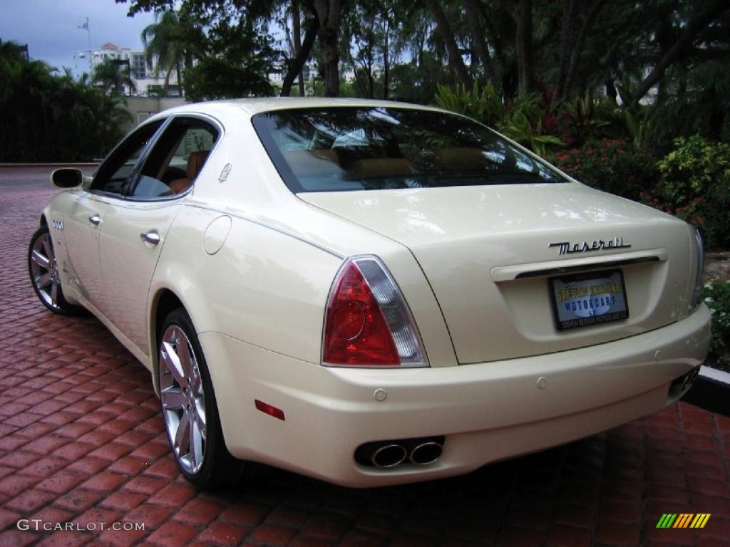 Bianco Fuji Pearlescent 2008 Maserati Quattroporte Sport GT S Exterior Photo #39444266