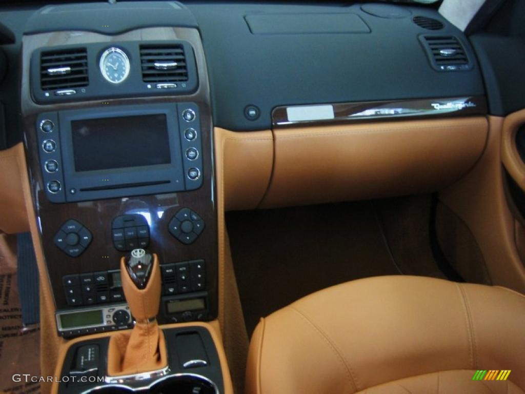 2008 Maserati Quattroporte Sport GT S Cuoio Sella Dashboard Photo #39444634