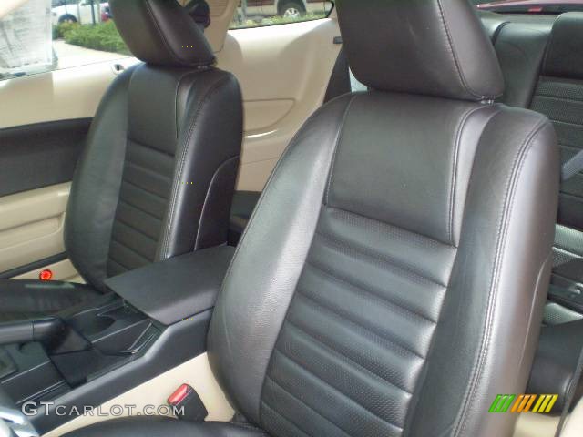 2007 Mustang GT Coupe - Redfire Metallic / Black/Dove Accent photo #12