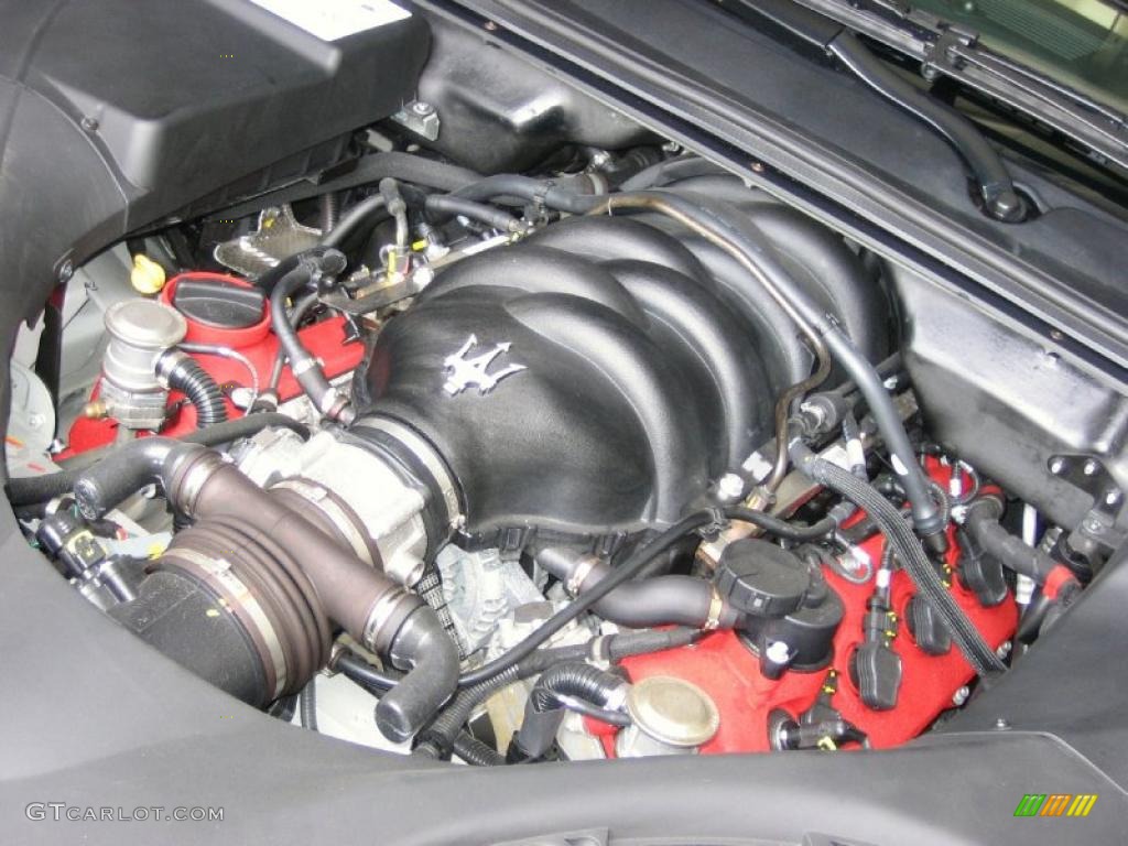 2009 Maserati Quattroporte S 4.7 Liter DOHC 32-Valve VVT V8 Engine Photo #39446026