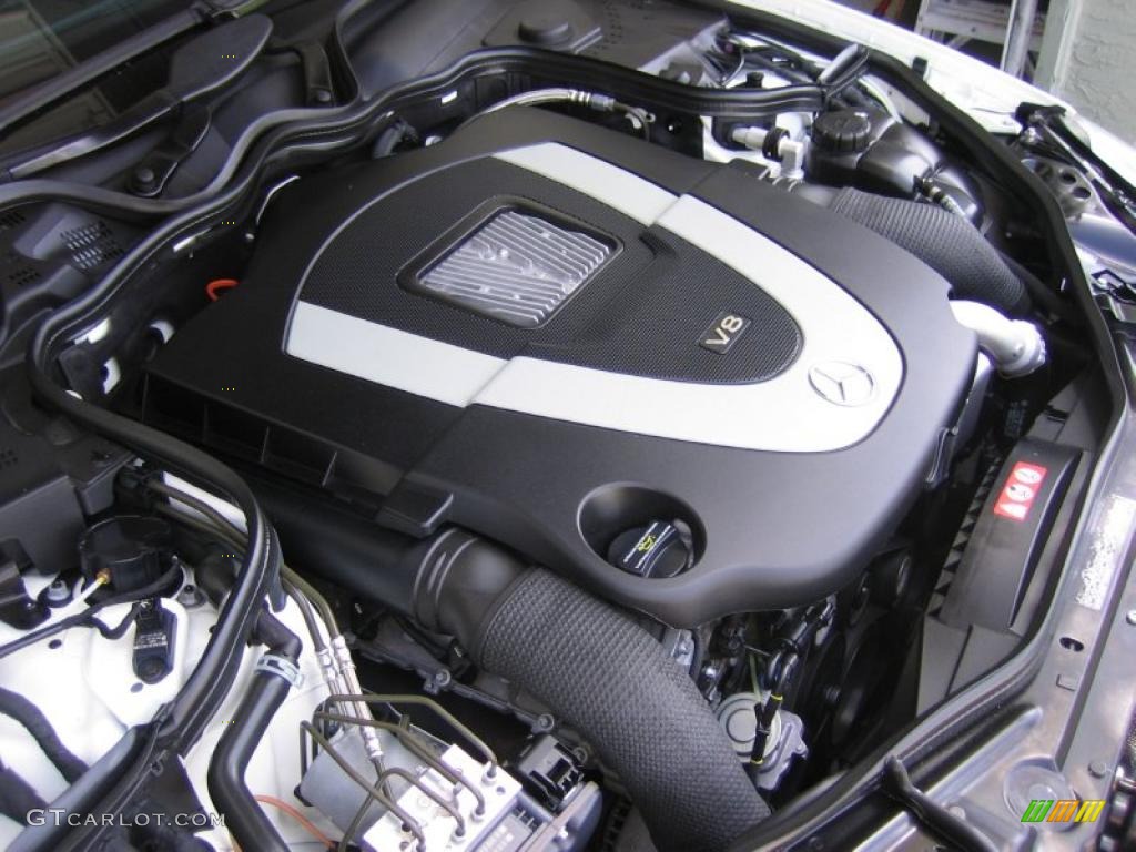 2008 Mercedes-Benz CLS 550 Diamond White Edition Engine Photos