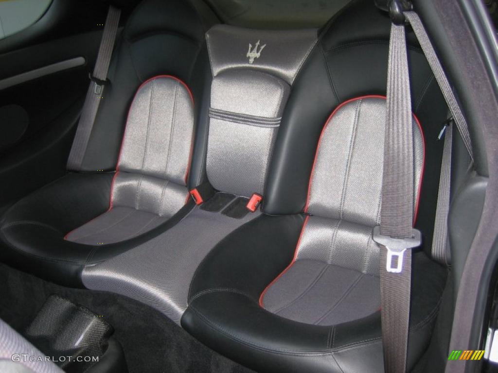 Nero (Black) Interior 2006 Maserati GranSport Coupe Photo #39447022