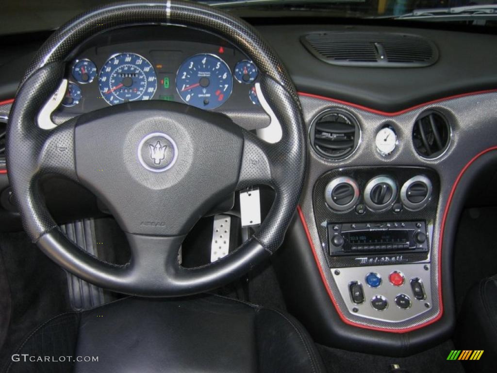 2006 Maserati GranSport Coupe Nero (Black) Dashboard Photo #39447094