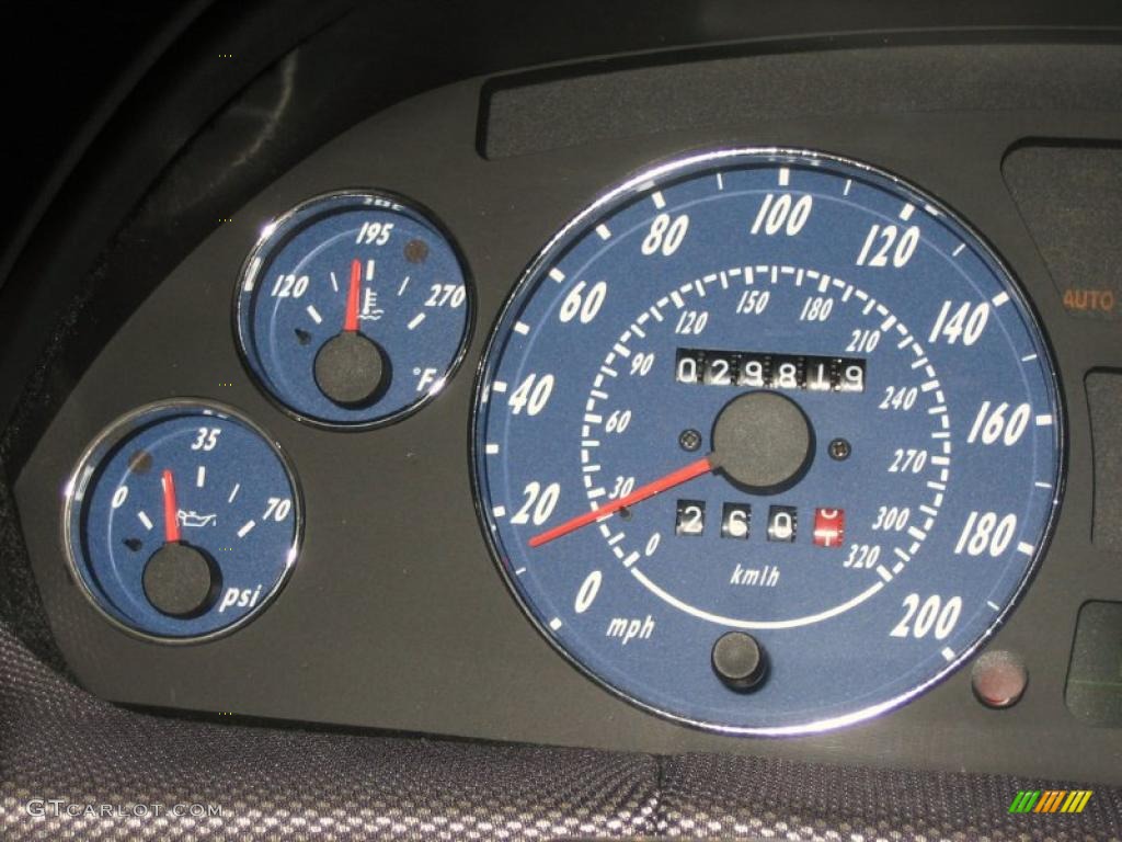 2006 Maserati GranSport Coupe Gauges Photo #39447158