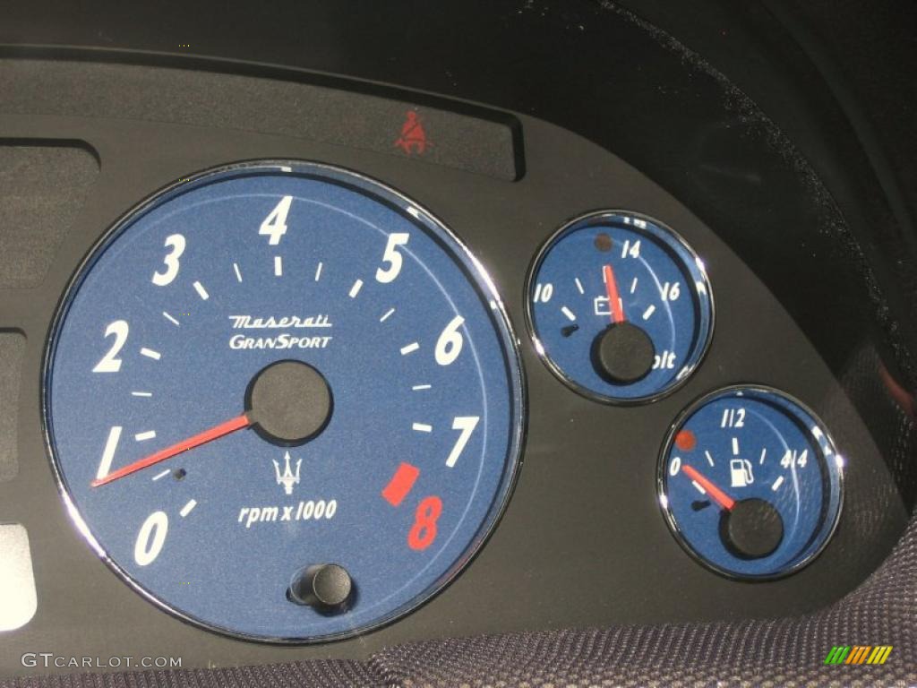 2006 Maserati GranSport Coupe Gauges Photo #39447174