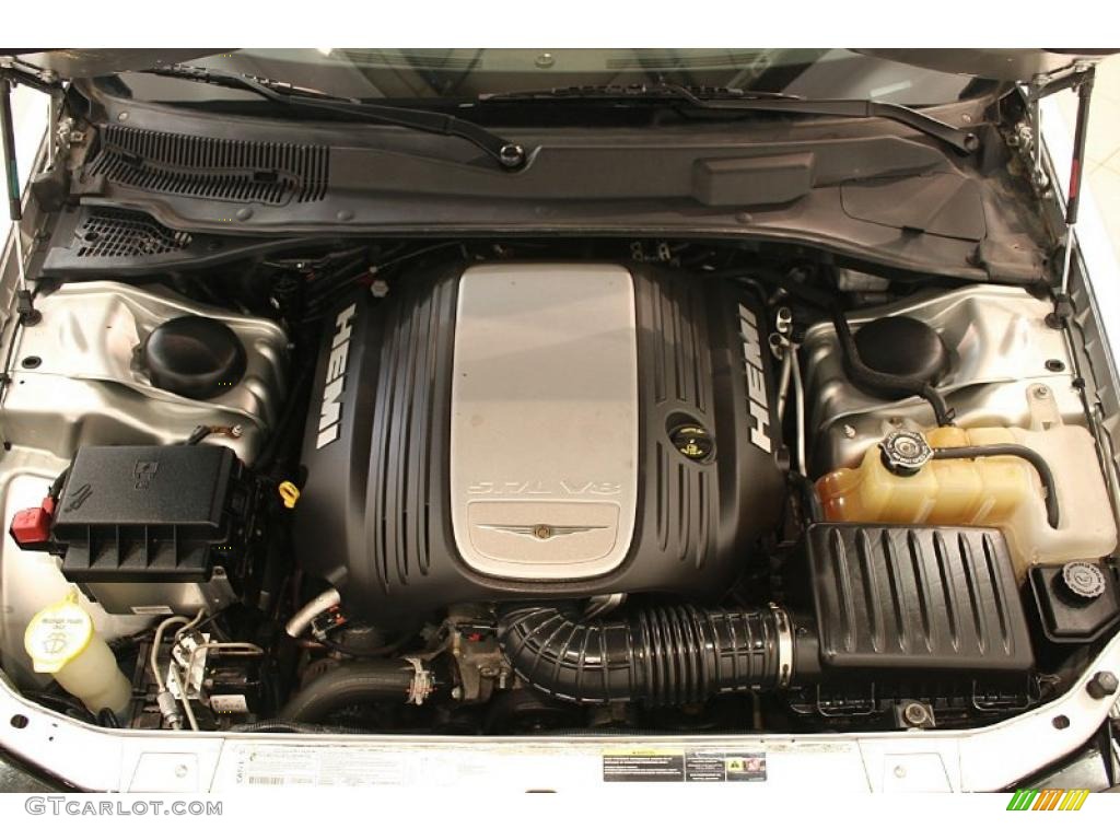 2006 300 C HEMI AWD - Bright Silver Metallic / Dark Slate Gray/Light Slate Gray photo #24