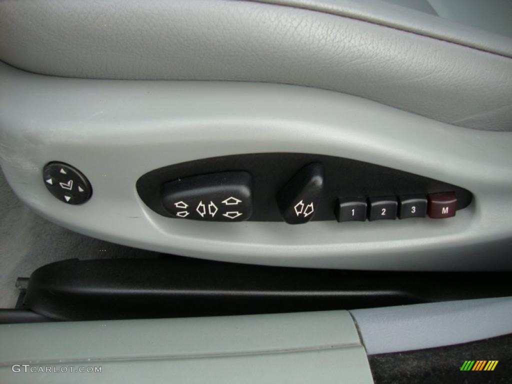 2003 3 Series 330i Sedan - Steel Grey Metallic / Grey photo #16