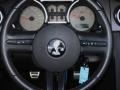 Dark Charcoal 2007 Ford Mustang Shelby GT500 Convertible Steering Wheel