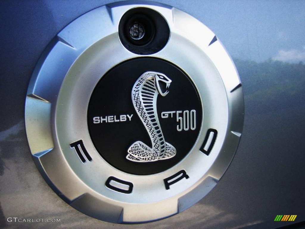 2007 Mustang Shelby GT500 Convertible - Tungsten Grey Metallic / Dark Charcoal photo #31