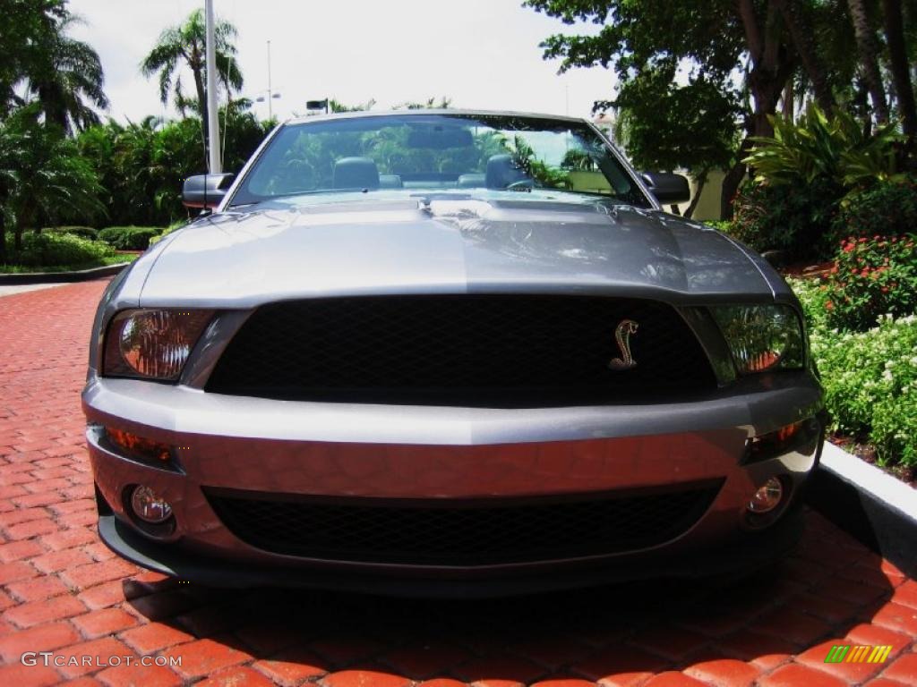 2007 Mustang Shelby GT500 Convertible - Tungsten Grey Metallic / Dark Charcoal photo #33