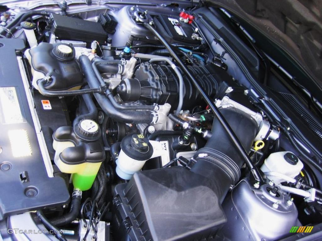 2007 Ford Mustang Shelby GT500 Convertible 5.4 Liter Supercharged DOHC 32-Valve V8 Engine Photo #39448786