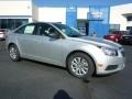 2011 Silver Ice Metallic Chevrolet Cruze LS  photo #1