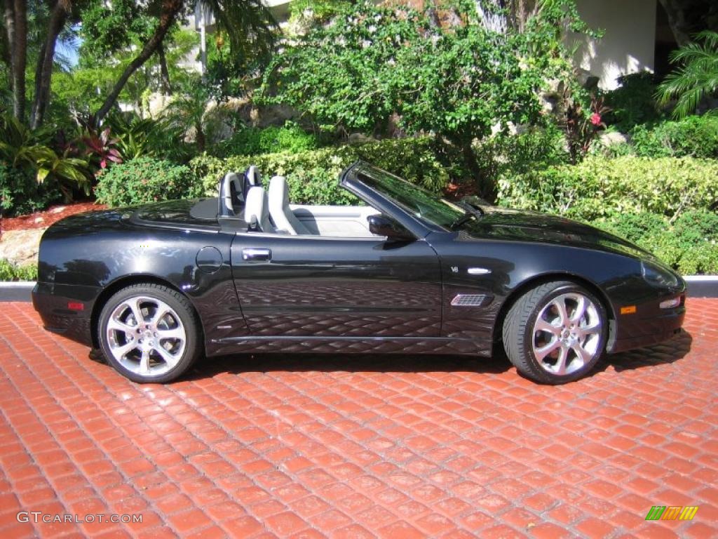 Nero Carbonio Metallic 2005 Maserati Spyder Cambiocorsa Exterior Photo #39448996