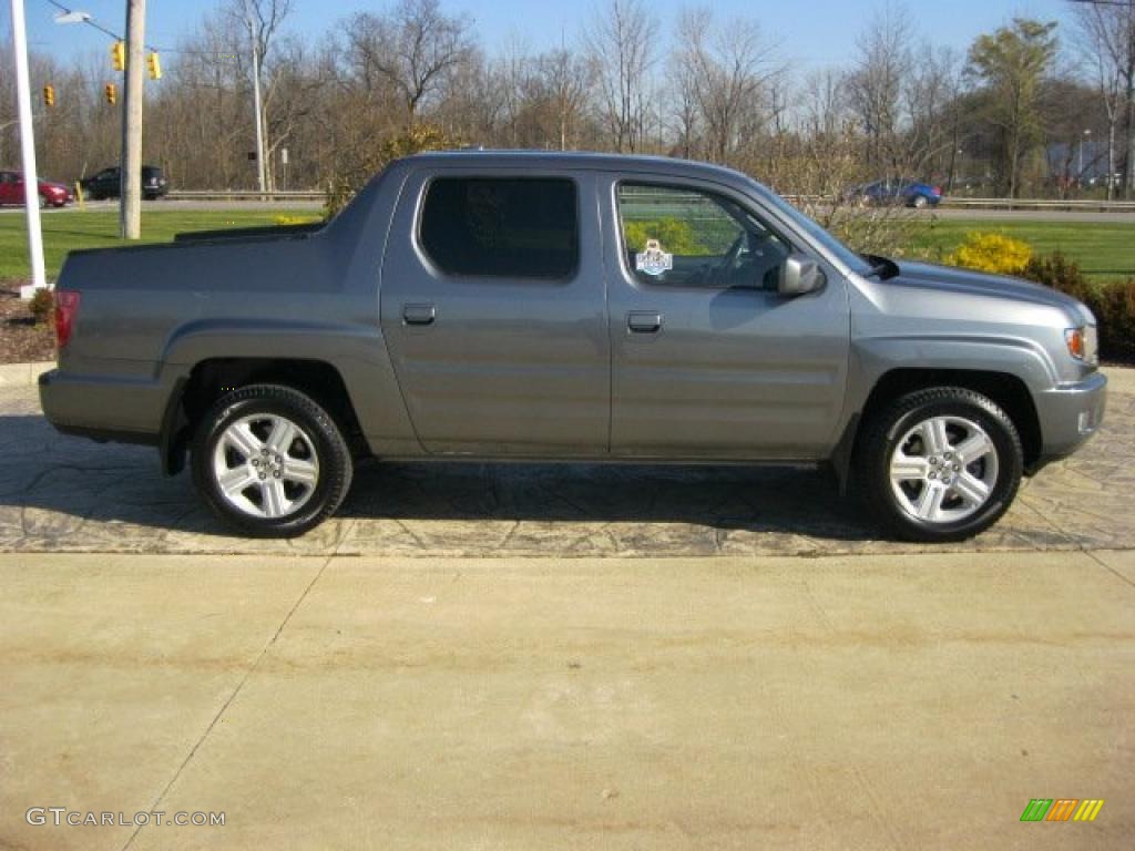 Sterling Gray Metallic 2009 Honda Ridgeline RTL Exterior Photo #39449058