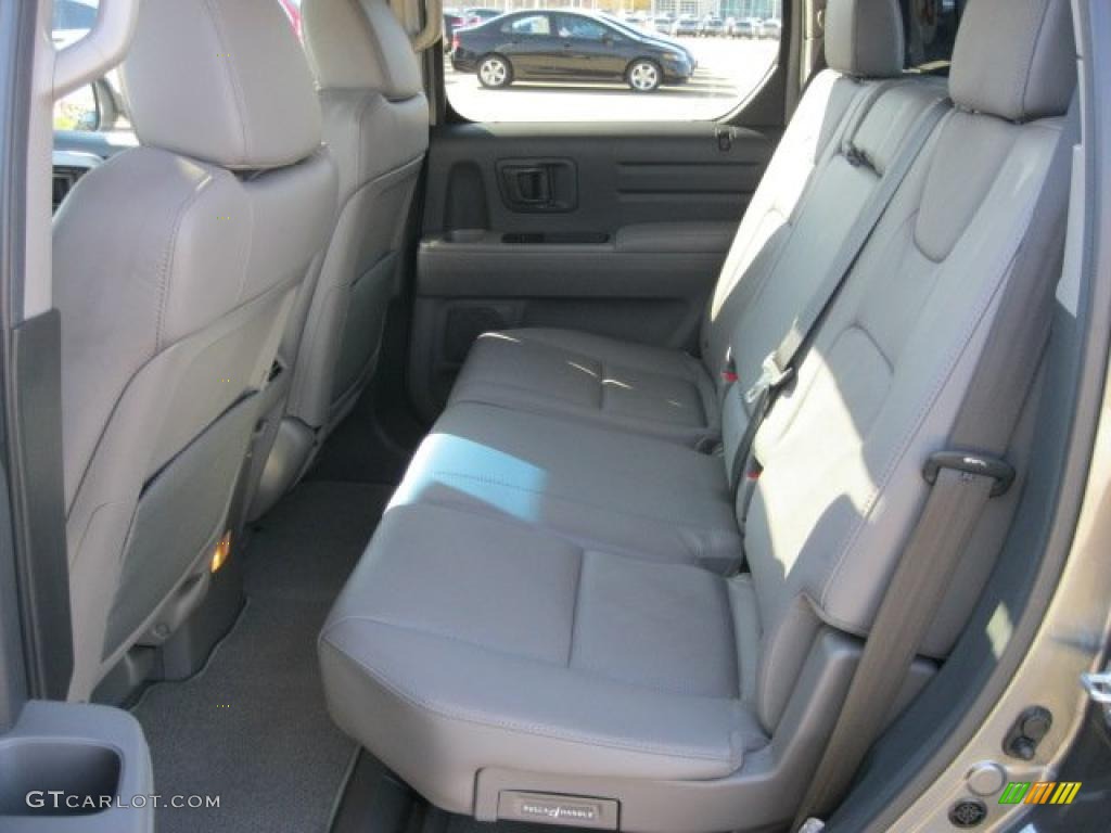 Gray Interior 2009 Honda Ridgeline RTL Photo #39449502